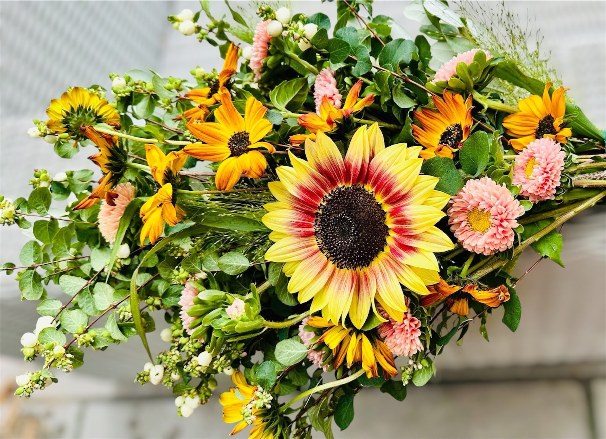 Funeral flowers by Willow and Moss