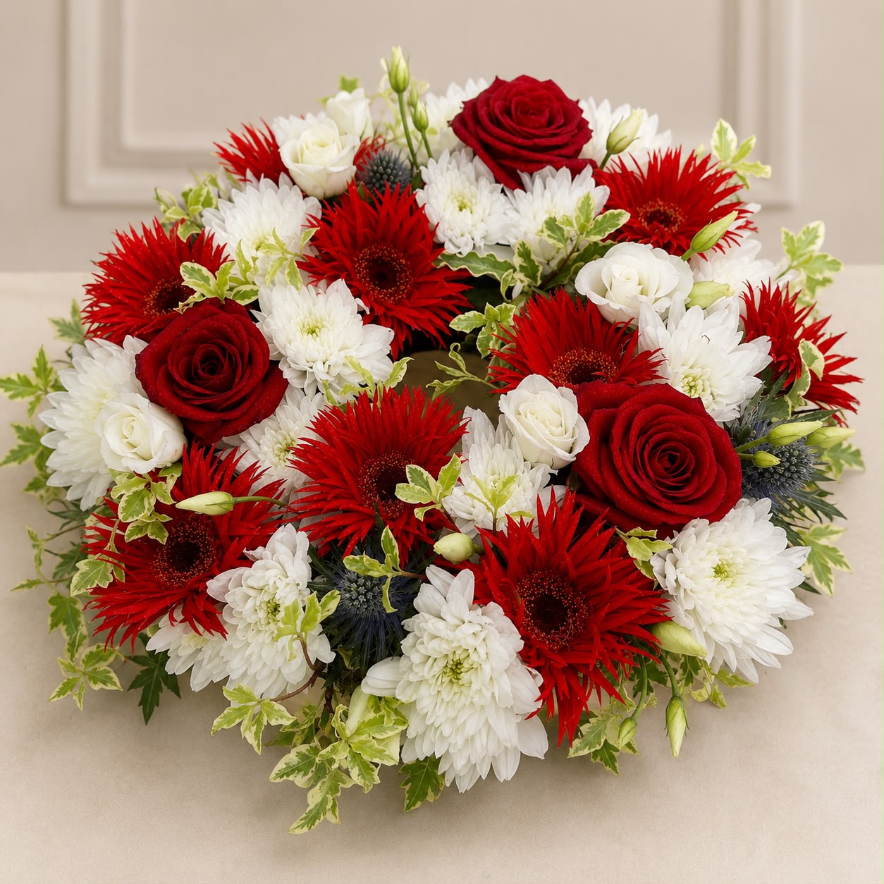 Funeral flowers by Willow and Moss