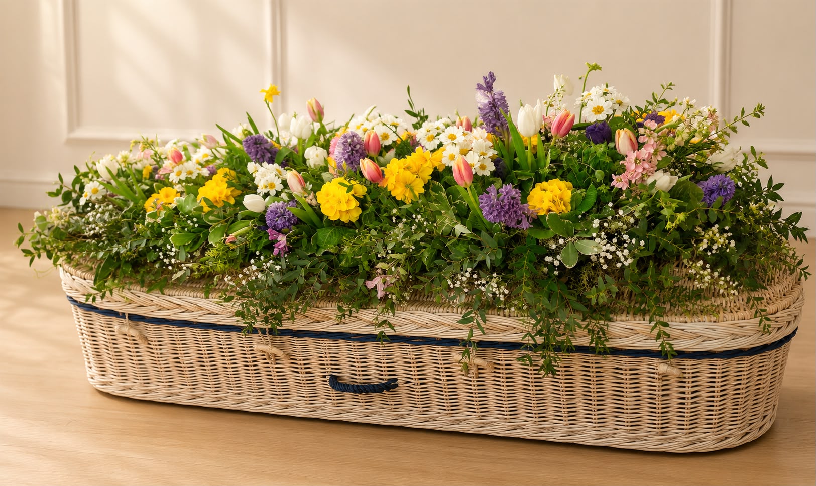 Funeral flowers by Willow and Moss